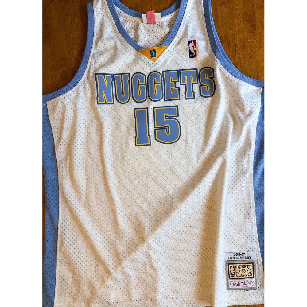 Mitchell & Ness Denver Nuggets Carmelo Anthony 15 2006-07 Swingman Jersey 2X 468